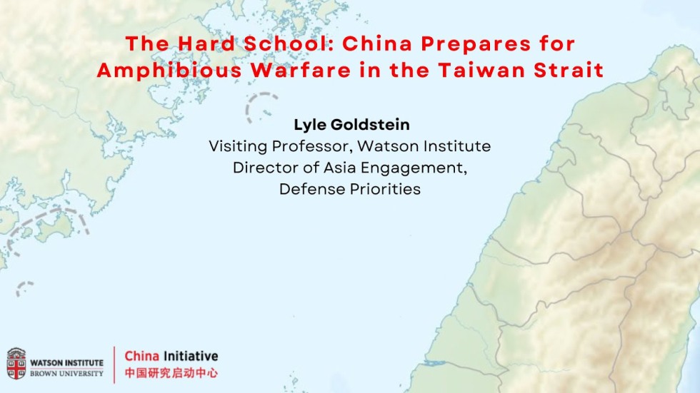 China and Taiwan