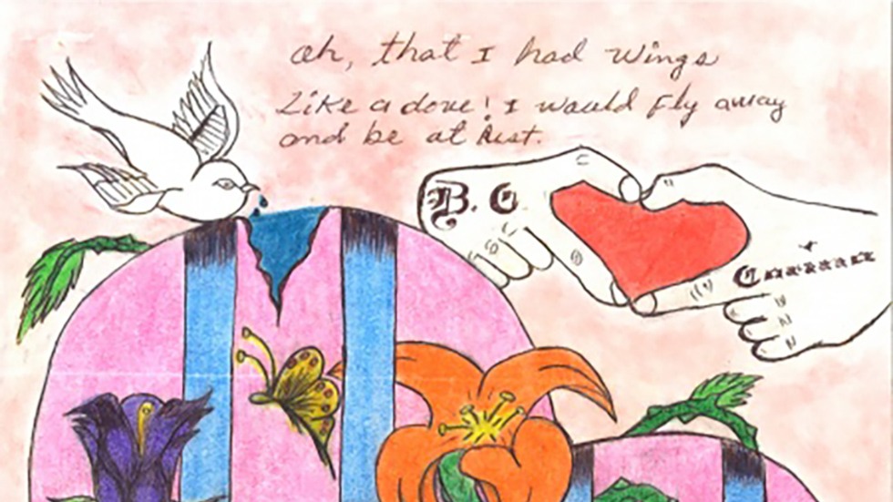 Art from Breaking out: Immigrant Art from Stewart Detention Center