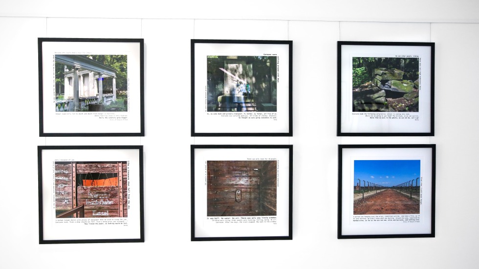 Images from Looming In the Shadows of Lodz exhibition