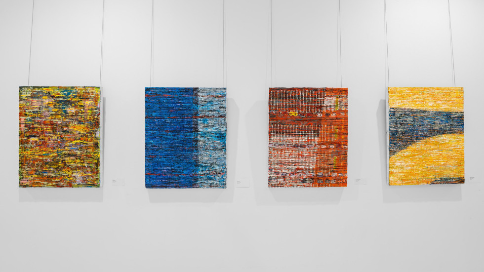 Four paintings