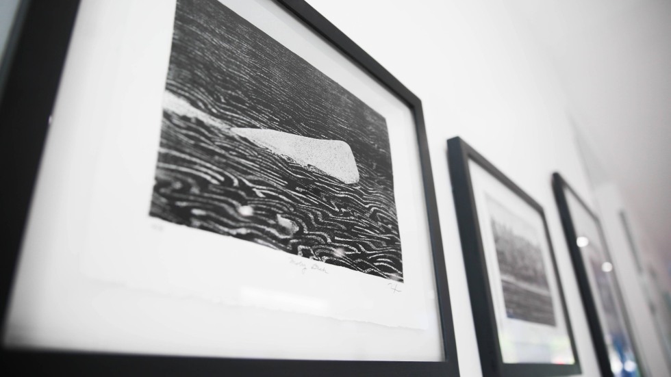 Framed and mounted prints by regional artist Andrew Nixon